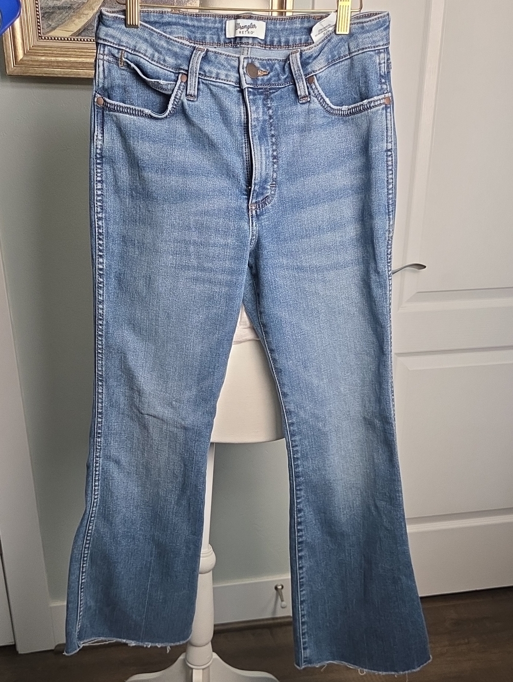 Wrangler Retro Light Blue Bootcut Jeans